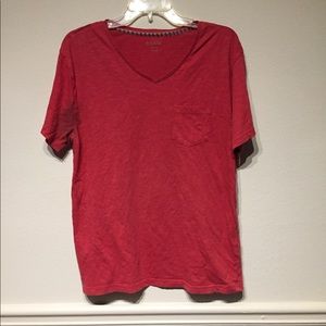 Red comfy men’s T-shirt